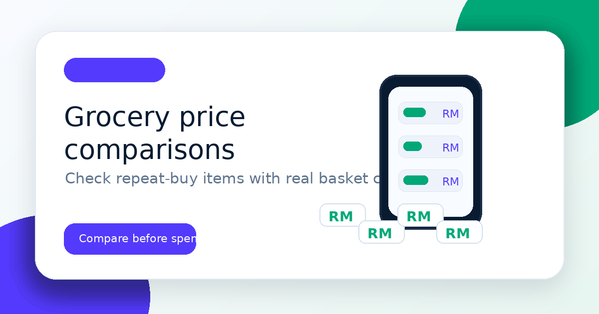 Priceory compare milk prices malaysia cover illustration