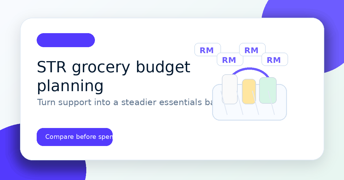 Priceory str payout grocery priority list malaysia cover illustration