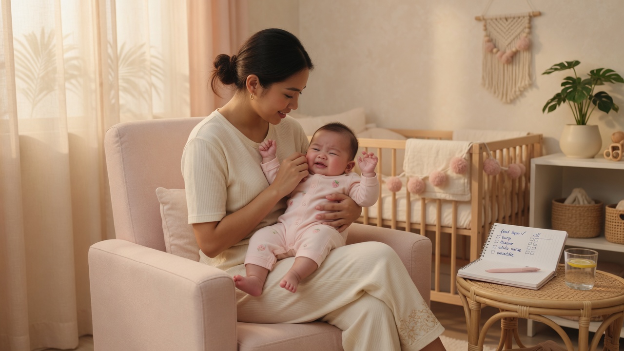 Calm checklist — clinic first, shopping second