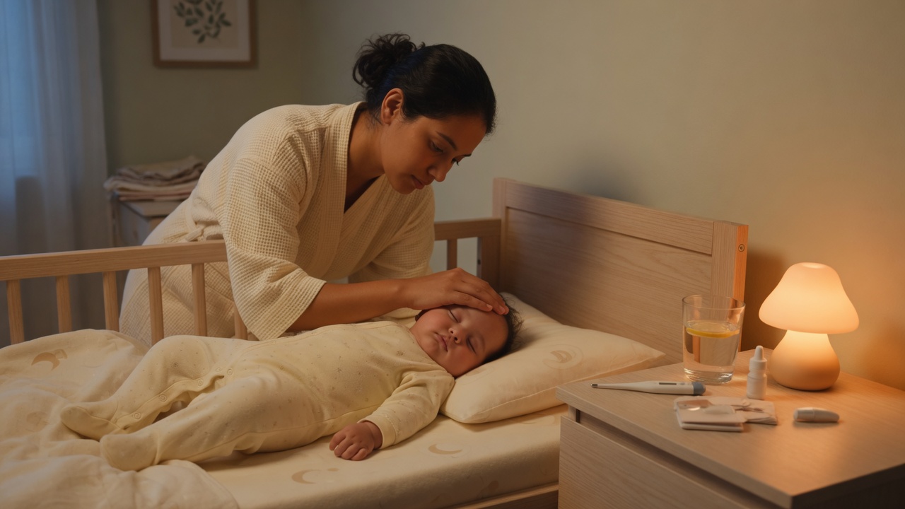 Fever worry — clinic first, never internet medicine doses
