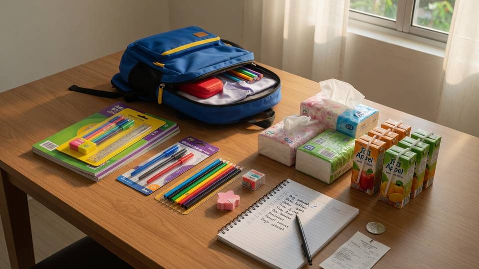 Back-to-school shopping essentials Malaysia