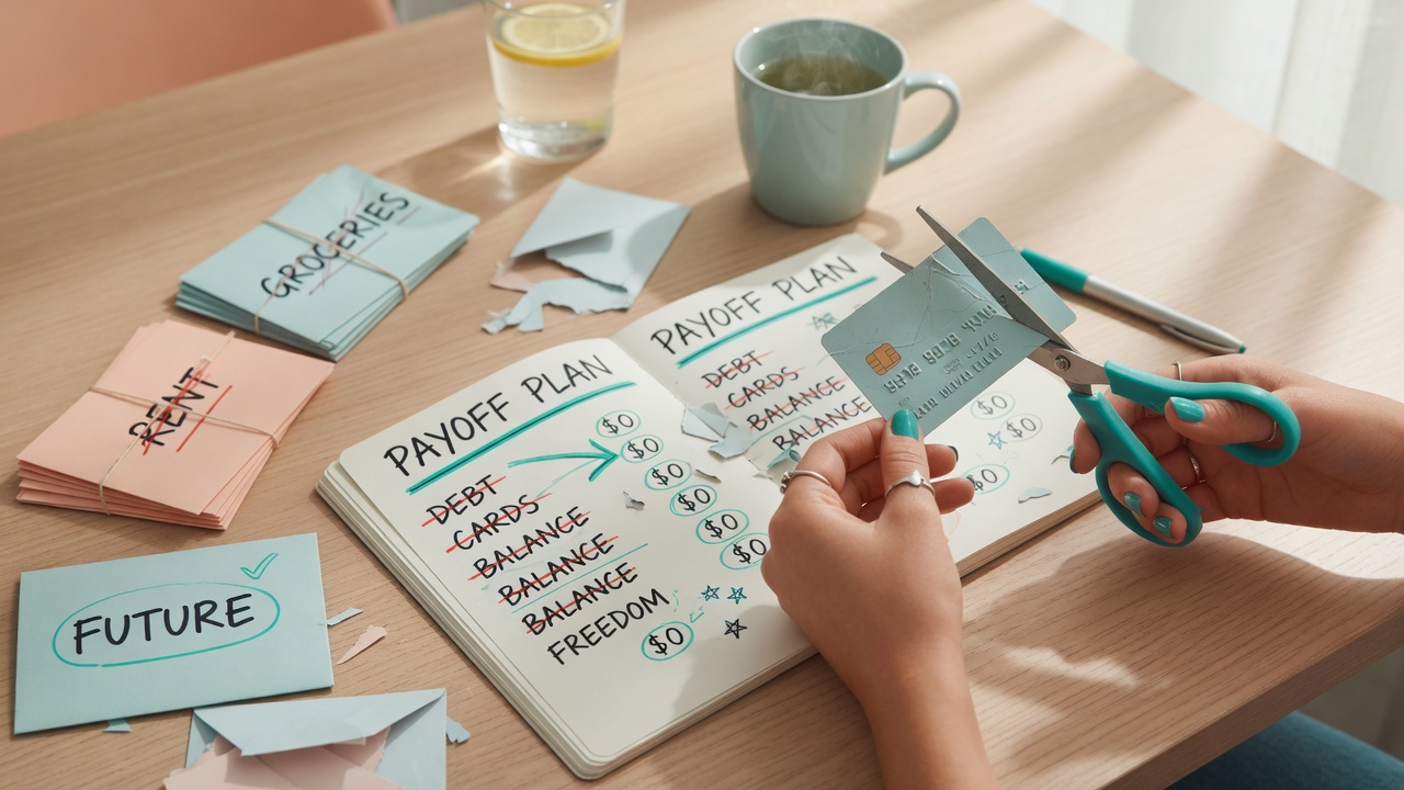Payoff plan first — rewards later