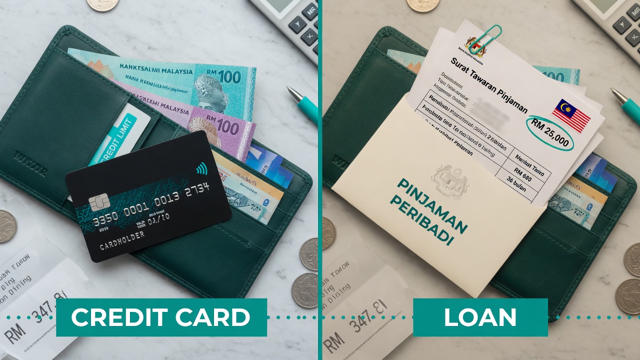 Loan vs card — right tool, right job