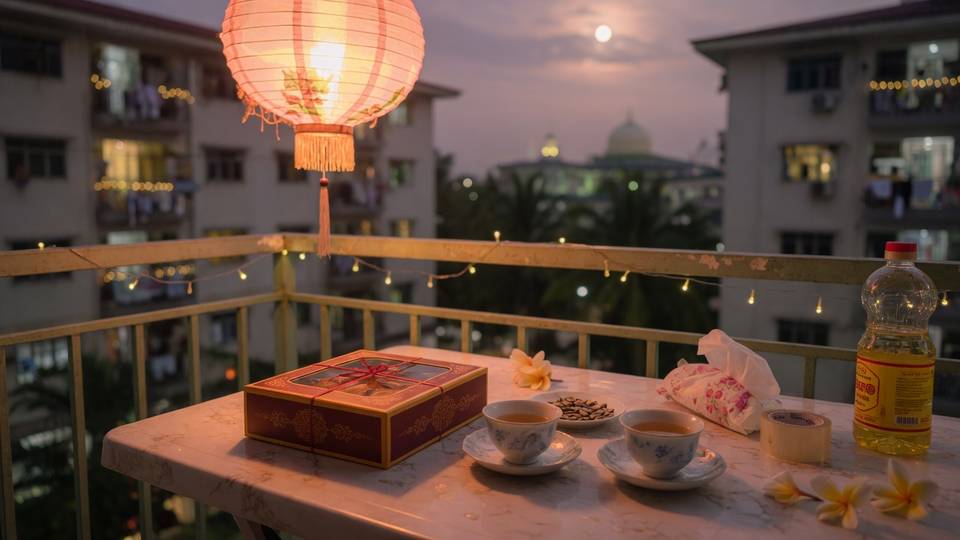 Mid-Autumn festival grocery mood Malaysia