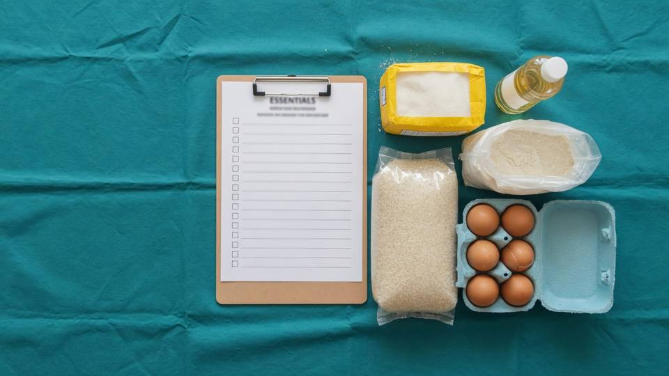 MyKasih essentials staples checklist layout