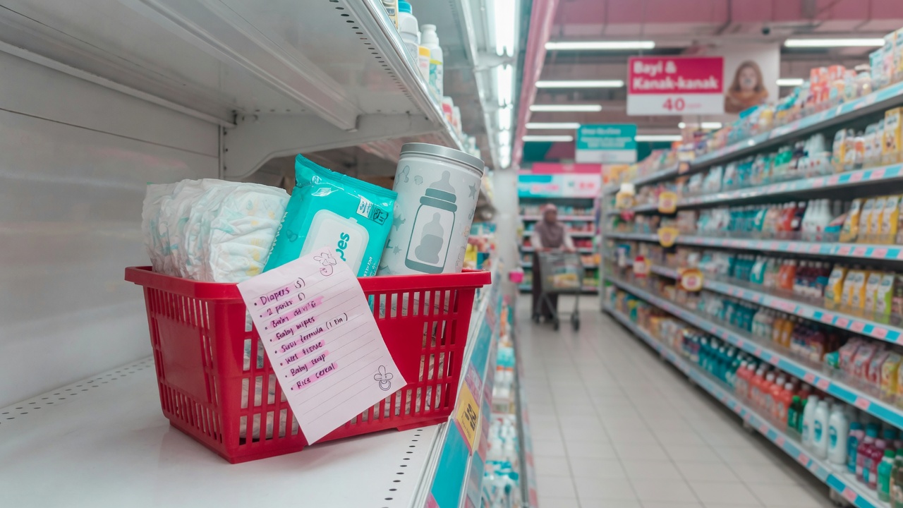 Start small — correct diaper size and wipes beat bulk panic