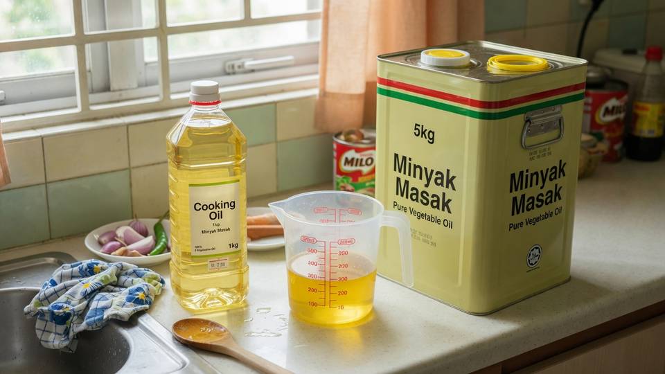 Cooking oil bulk vs small pack comparison at home