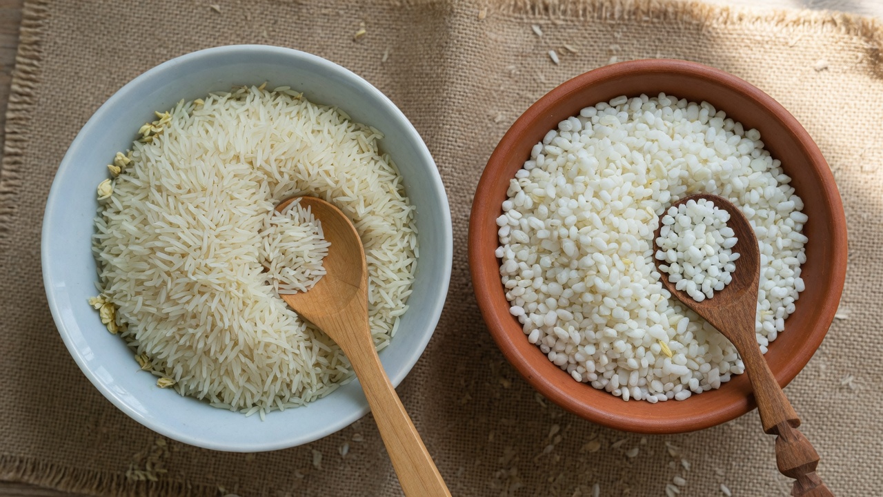 Different rice types — compare same kg and grade