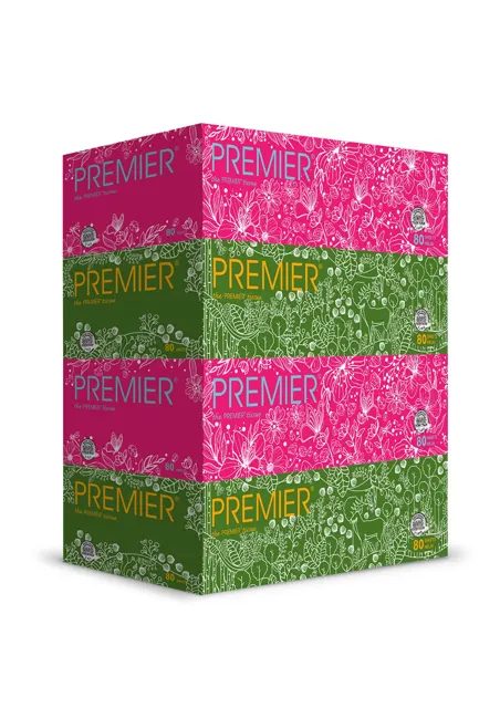 Premier Facial Tissue Natural