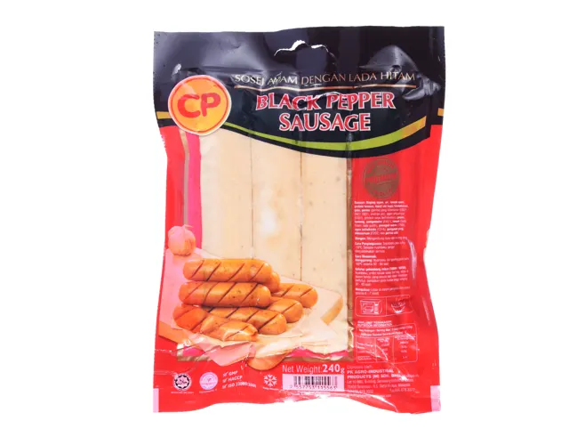 Cp Black Pepper Sausage
