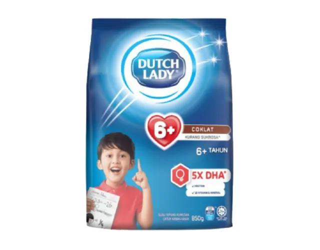 Dutch Lady Gum 6+ Chocolate
