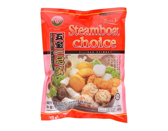 Figo Scallop Shape Seafood Tofu 500g