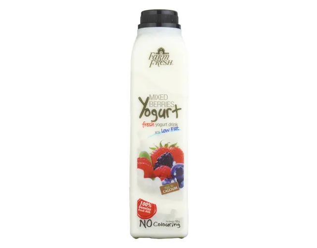 Farm Fresh Yogurt Drink Mixed Berries, 700 ml