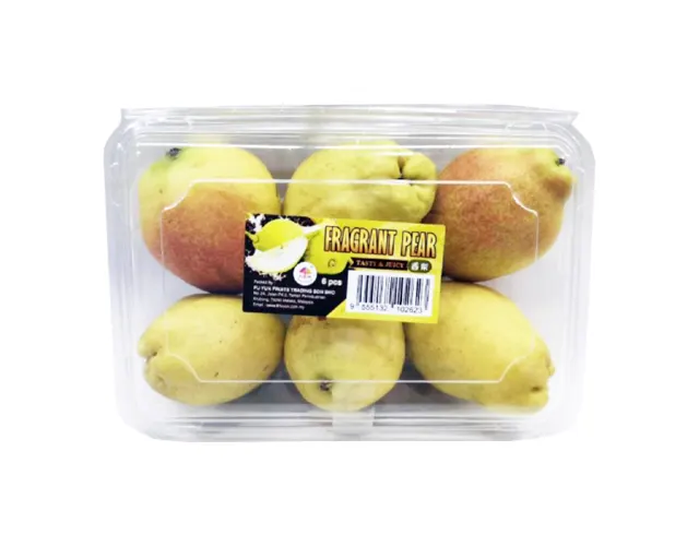 Fu Yun Fruits China Fragrant Pear, 6pcs