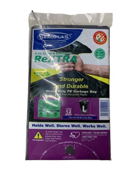 Sekoplas Rextra Repels Pest Garbage Bag (l)
