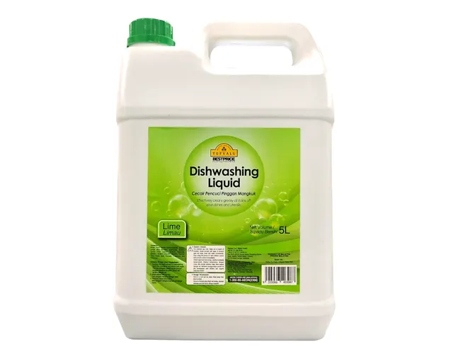 Topvalu Best Price Dishwashing Liquid Lime