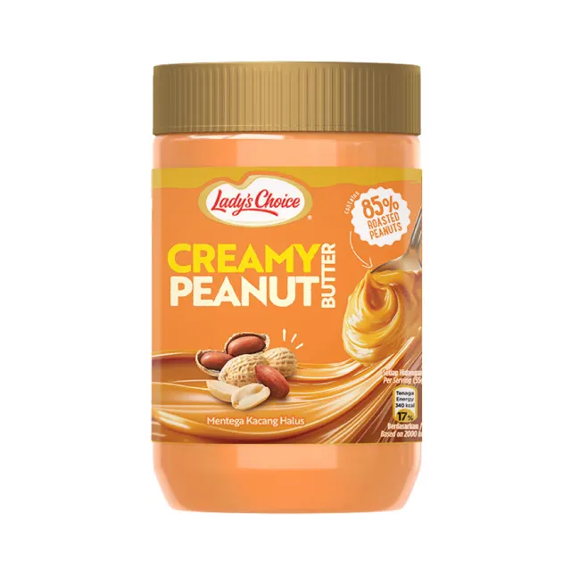 Lady's Choice Peanut Butter Creamy, 500g