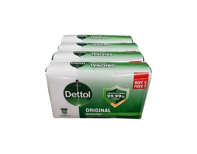 Dettol Bar Soap Original 3+1
