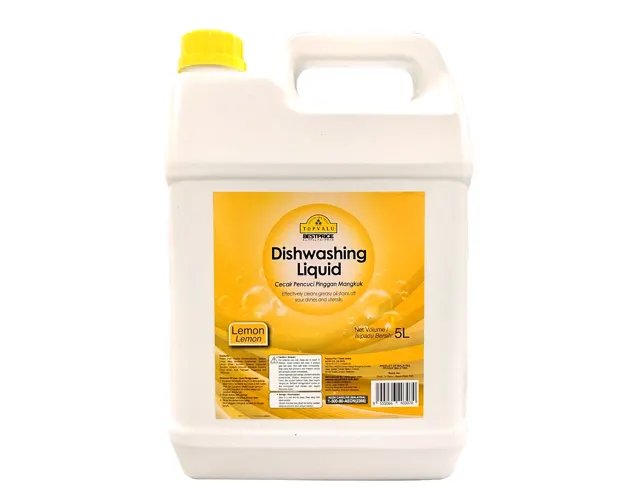 Topvalu Best Price Dishwashing Liquid Lemon