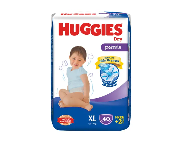 Huggies Dry Pants Super Jumbo Xl40