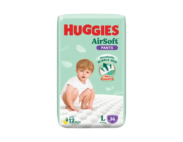 Huggies Airsoft Pants Super Jumbo L36