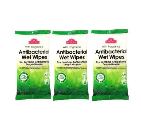 Topvalu Antibacterial Wet Wipes Fragrance