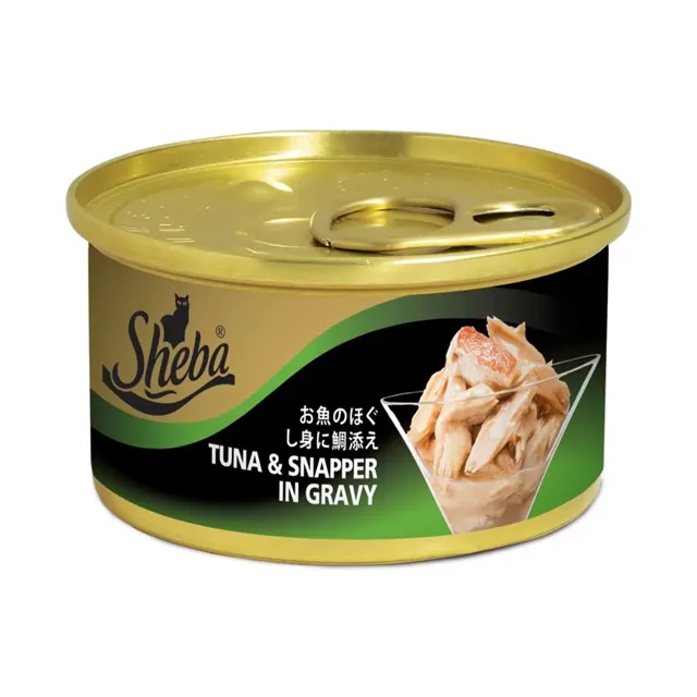 Sheba Tuna & Snapper In Gravy