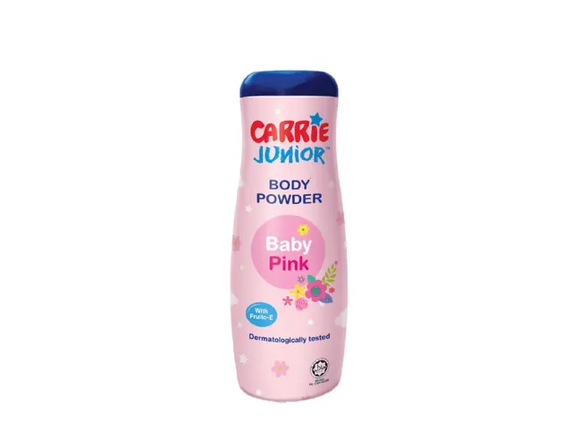 Carrie Junior Baby Talcum Pink