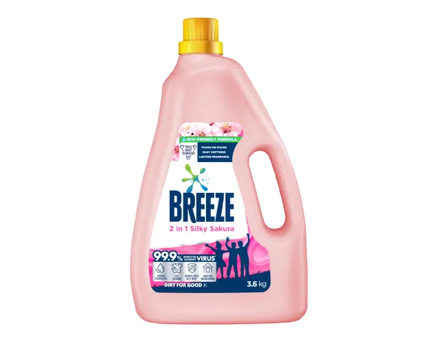Breeze Liquid Detergent Assorted 3.6kg