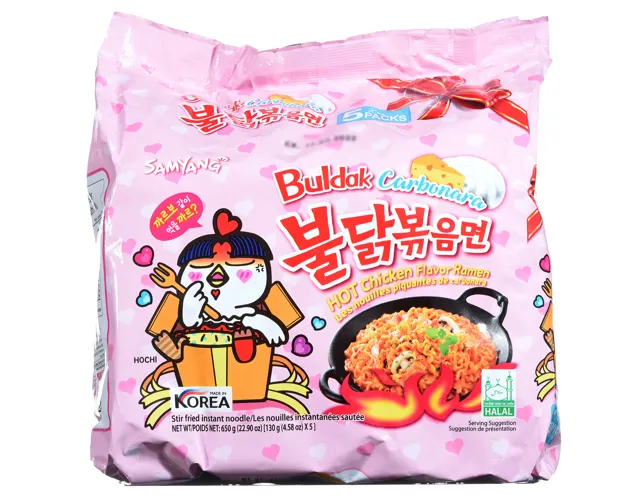 Samyang Hot Chicken Ramen Carbonara Flavour