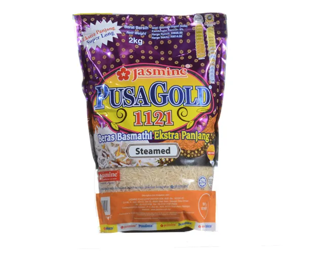 Jasmine Pusa Gold 1121 Basmathi Rice 2kg