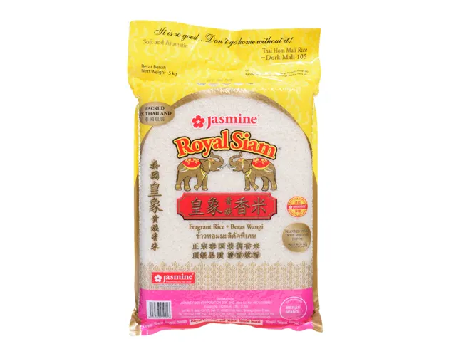 Jasmine Royal Siam Fragrant Rice, 5kg