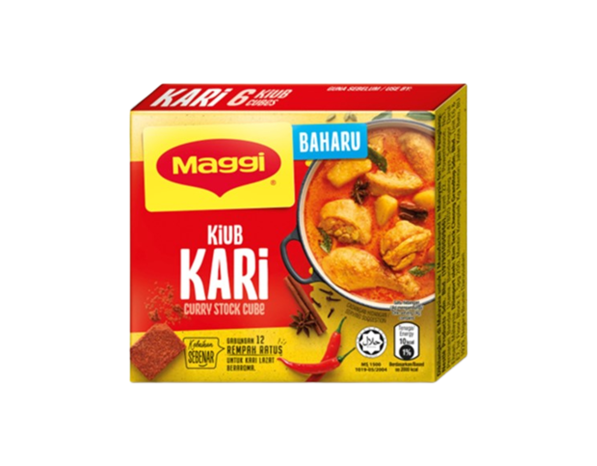Maggi Curry Stock Cube