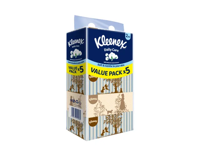 Kleenex Ft Box Vintage 2ply 5×120s