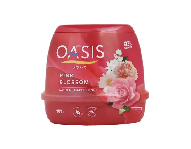 Oasis Air Freshener Gel Pink Blossom
