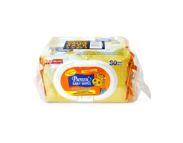 Pureen Baby Wipes (Orange) Bwff2080