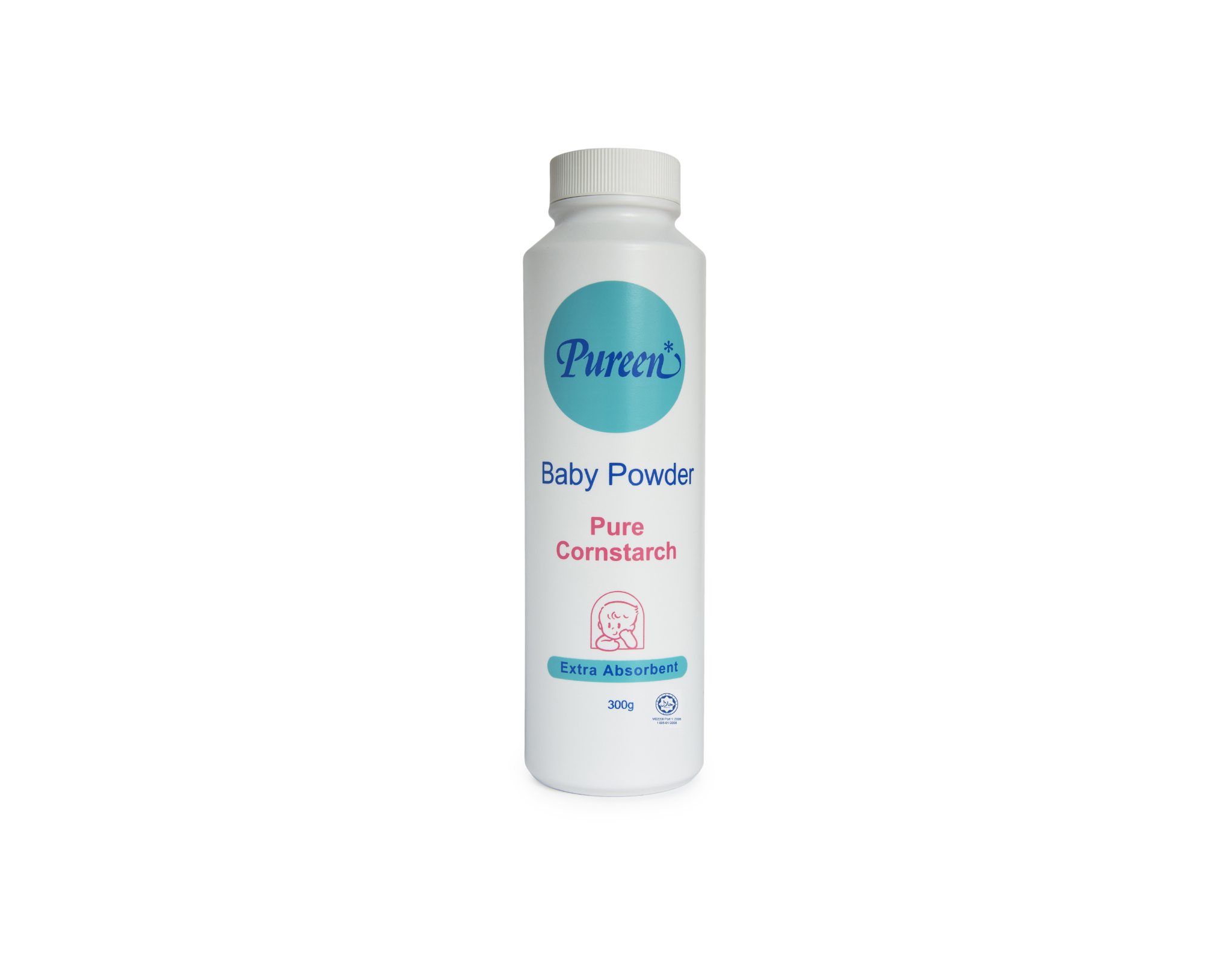 Pureen Cornstarch Powder, 300g