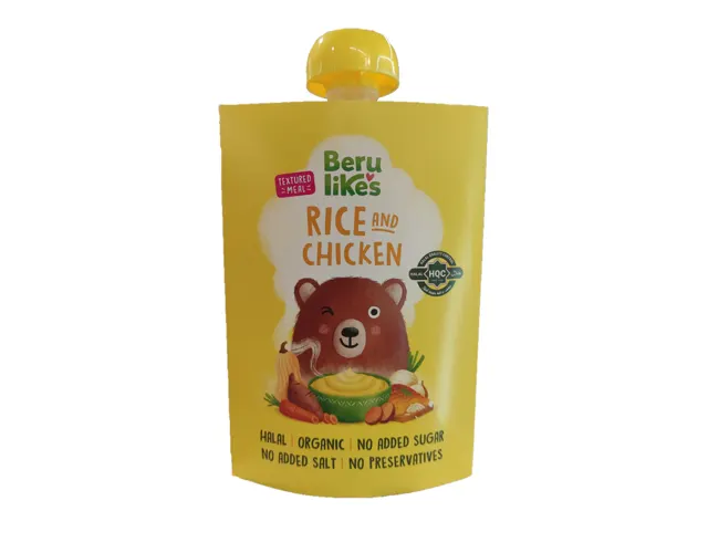 Beru Likes Halal Organic Rice And Chicken