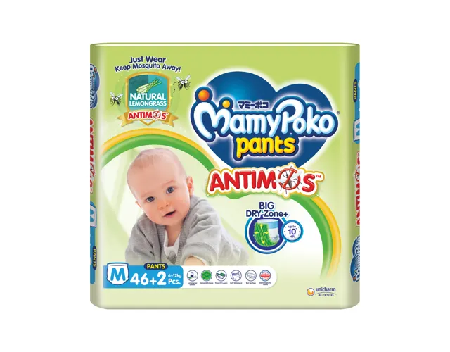Mamypoko Antimos Pants M46 (Extra 2 Pcs)