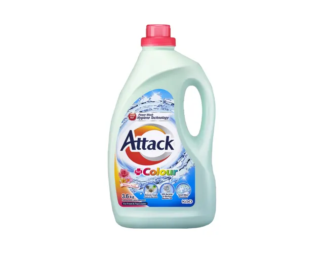 Attack Liquid Detergent Colour, 3.6 kg