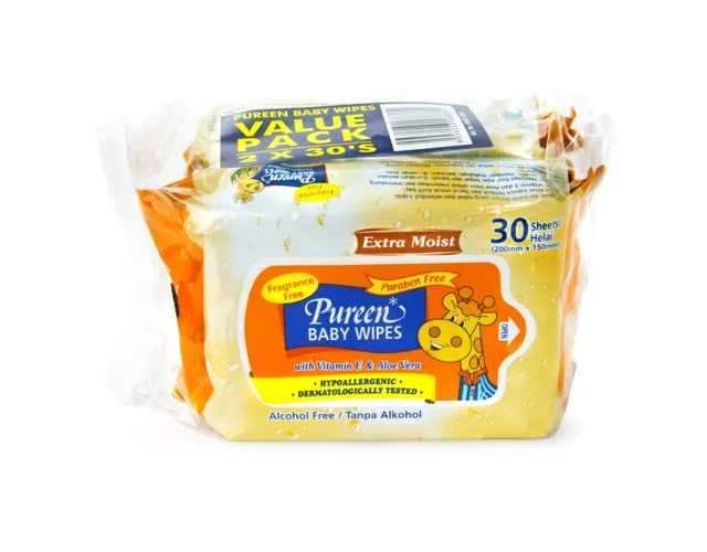Pureen Baby Wipes (Orange