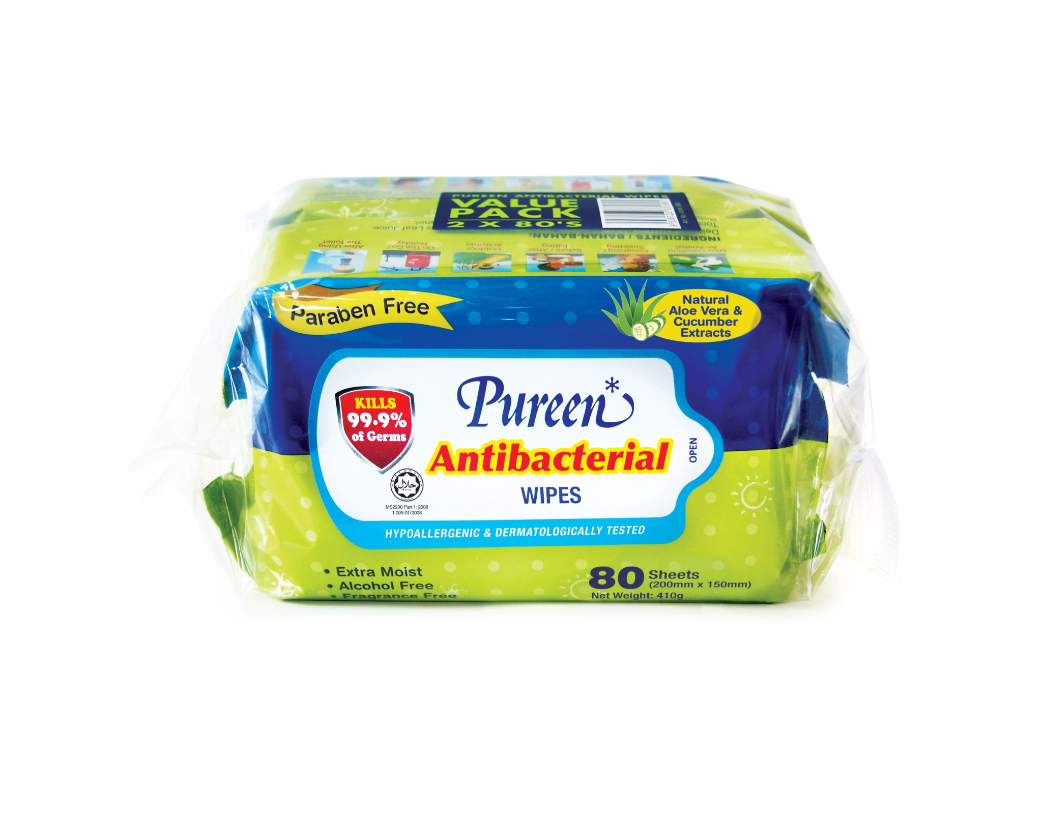Pureen Antibacterial Wipes