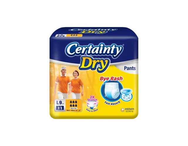 Certainty Dry Disposal Adult Diapers Pants