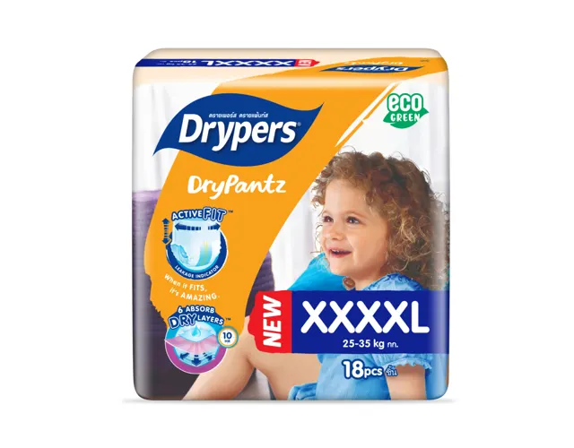 Drypers Drypantz 4xl, 18's