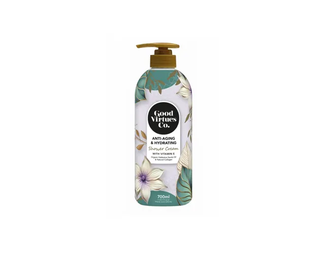 Good Virtues Co. Anti-Aging & Hydrating Shower Cream With Vitamin E