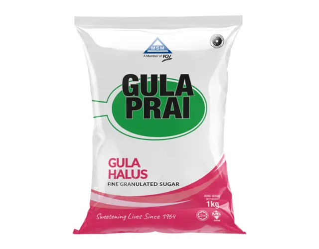 Gula Prai Fine Grain Sugar, 1kg