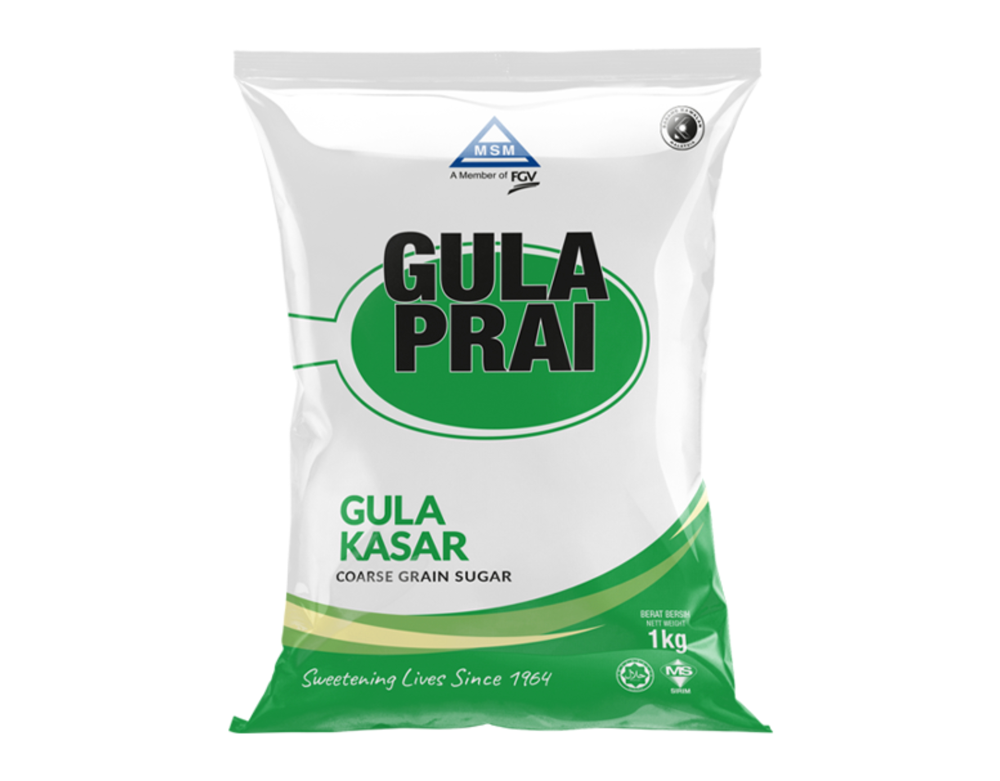 Gula Prai Coarse Grain Sugar, 1 kg