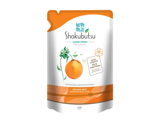 Shokubutsu Bw Orange Zest Refill 800g