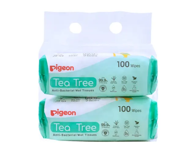 Pigeon Tea Tree Anti-Bacterial Wet Tissues (79984)