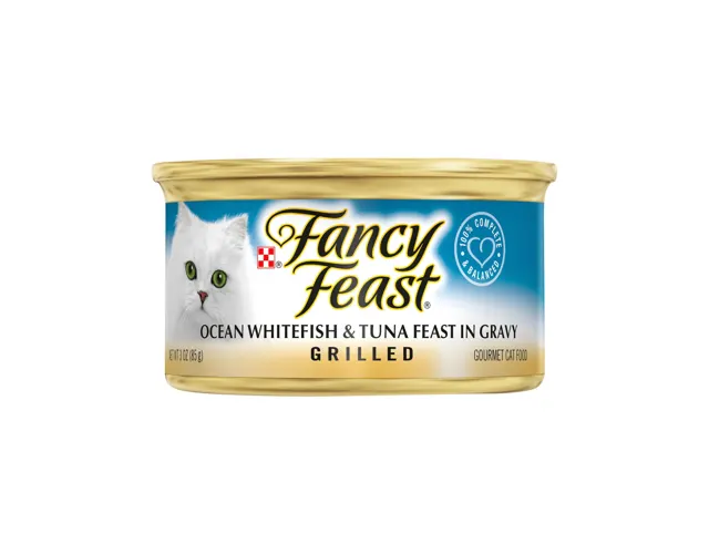 Fancy Feast Grilled Ocean Whitefish & Tuna Wet Cat Food
